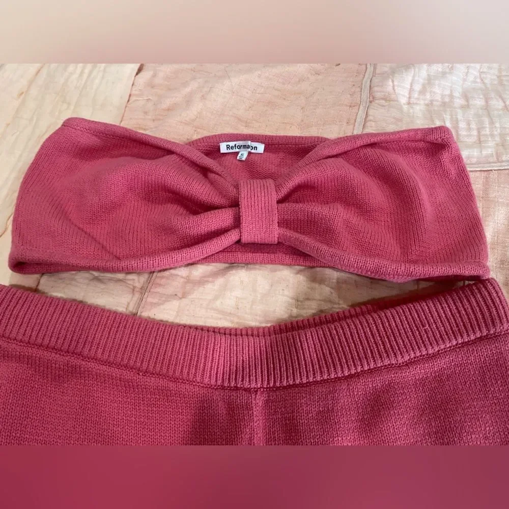 BRAND NEW WITH TAGS REFORMATION MATCHING TOP AND SHORTS SET